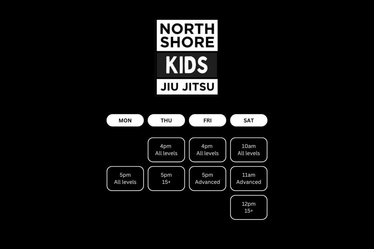 Kids timetable. Monday 5pm All Levels Thursday 4pm All levels Thursday 5pm 15+ Friday 4pm All levels Friday 5pm Advanced Saturday 10am all levels Saturday 10am Advanced Saturday 12pm 15+